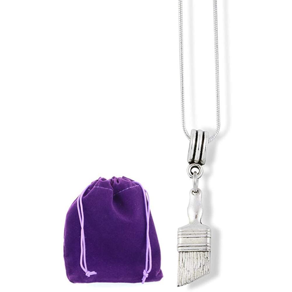 Paint Brush Necklace - House Painting Charm Necklace Pendant